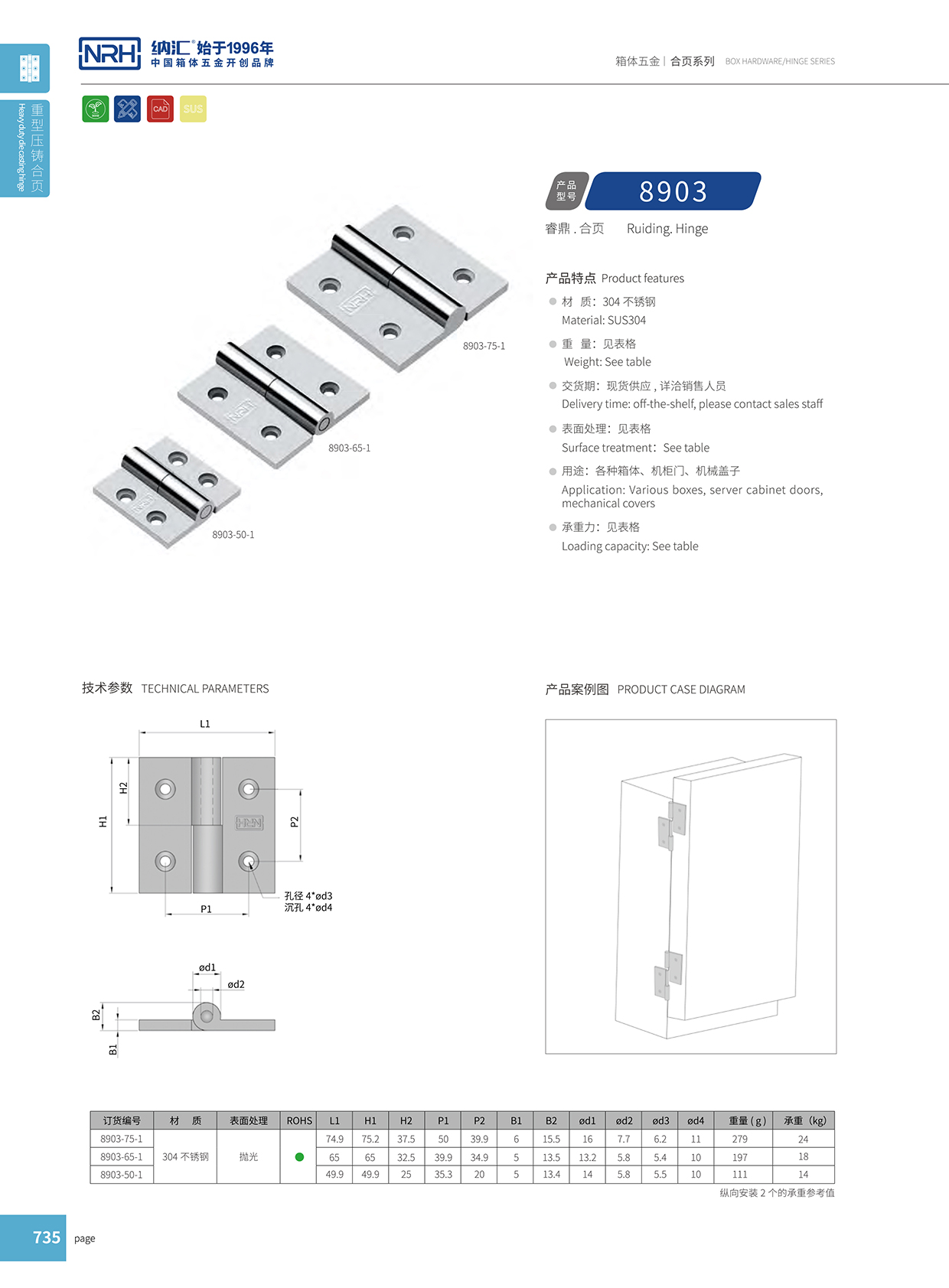 猪猪视频APP下载链接/NRH 8903-65-1 LED展示箱铰链